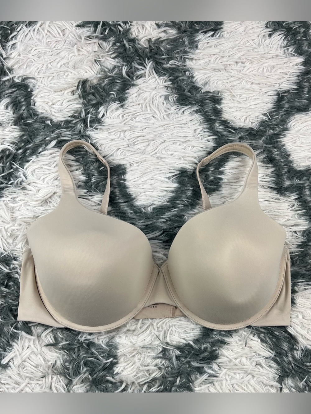 Vanity Fair Women’s Beige Support Push Up Bra Size 38DD